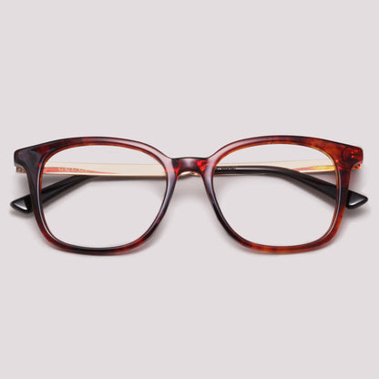 Gucci GG0831OA 002 Marrom Mesclado - Grau - 52 mm