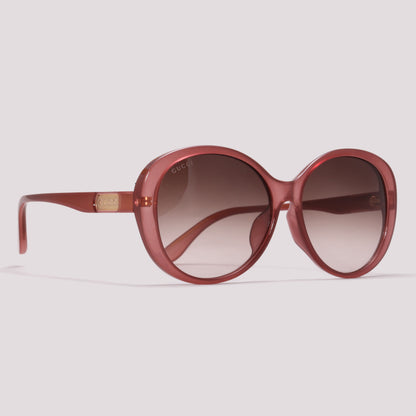 Gucci GG0793SK 003 Rosa Translúcido  - Sol - 59 mm