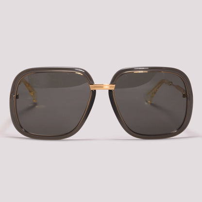 Gucci GG0905S 001 Preto e Dourado - Sol - 60 mm