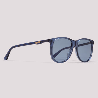 Gucci GG0263S 003 Azul Translúcido - Sol - 57 mm