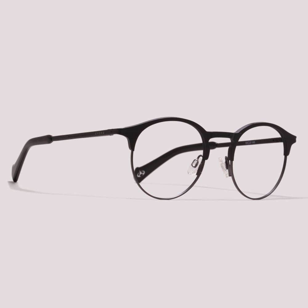 Evoke EVK RX76 09B Preto Fosco - Grau - 50 mm