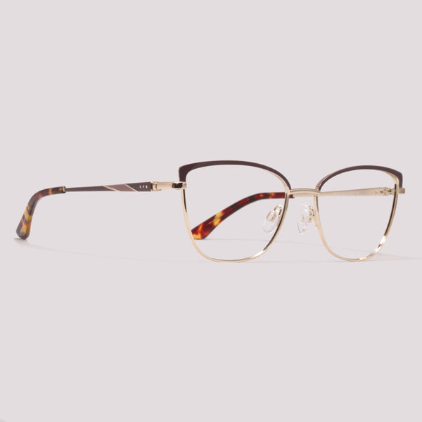 Jean Marcell JM1035 01A Dourado - Grau - 55 mm – Óculos Shop