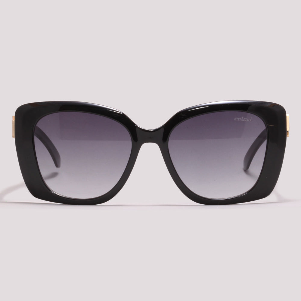 Colcci Ellen Preto Brilho Cinza Degrade - Sol - 53 mm