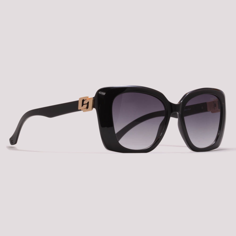 Colcci Ellen Preto Brilho Cinza Degrade - Sol - 53 mm