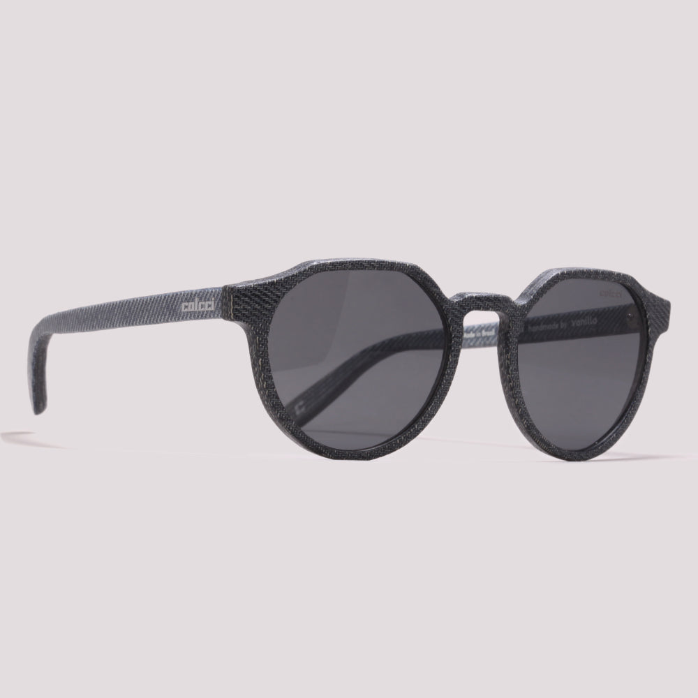 Colcci Noa Jeans Edição Vanilla Azul Jeans - Sol - 52 mm