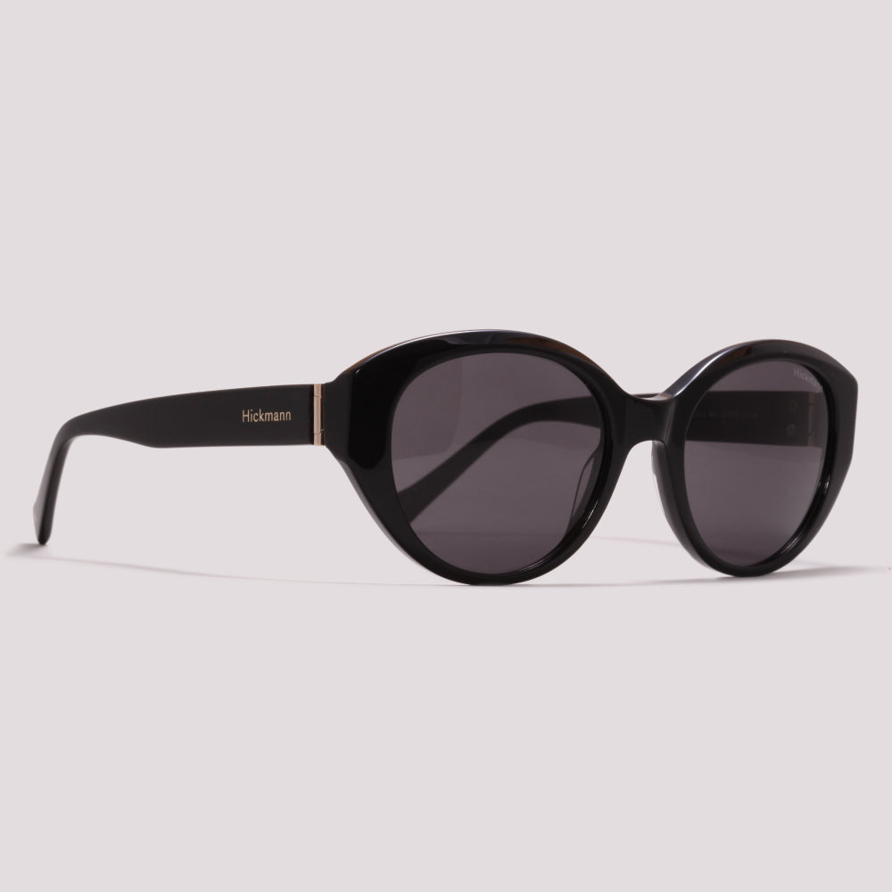 Hickmann Acacia 3 A01 Preto Brilho Preto Degradê - Sol - 53 mm