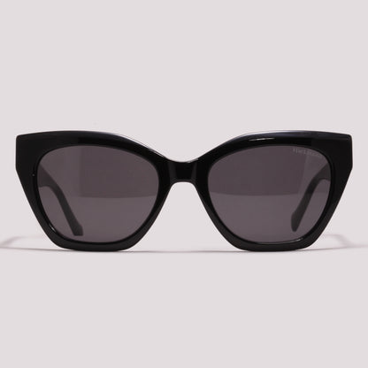 Hickmann Acacia 4 A01 Preto Brilho Preto - Sol - 54 mm