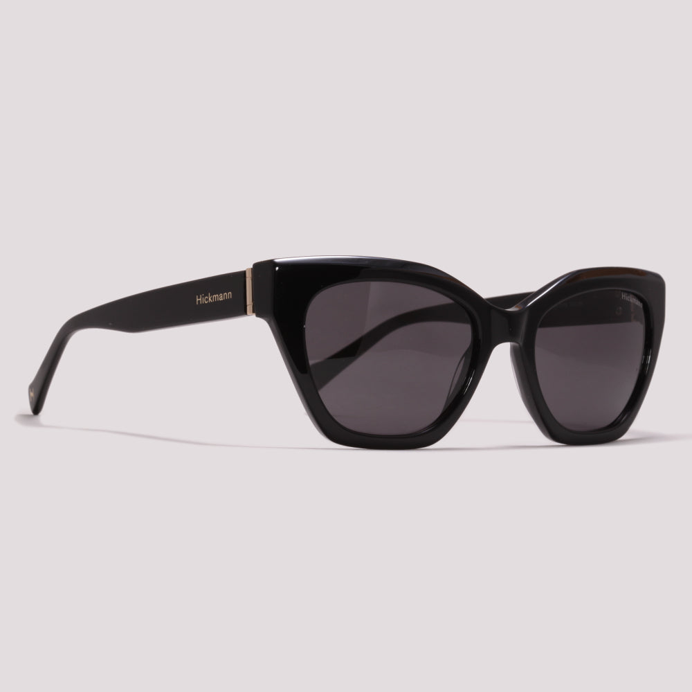 Hickmann Acacia 4 A01 Preto Brilho Preto - Sol - 54 mm
