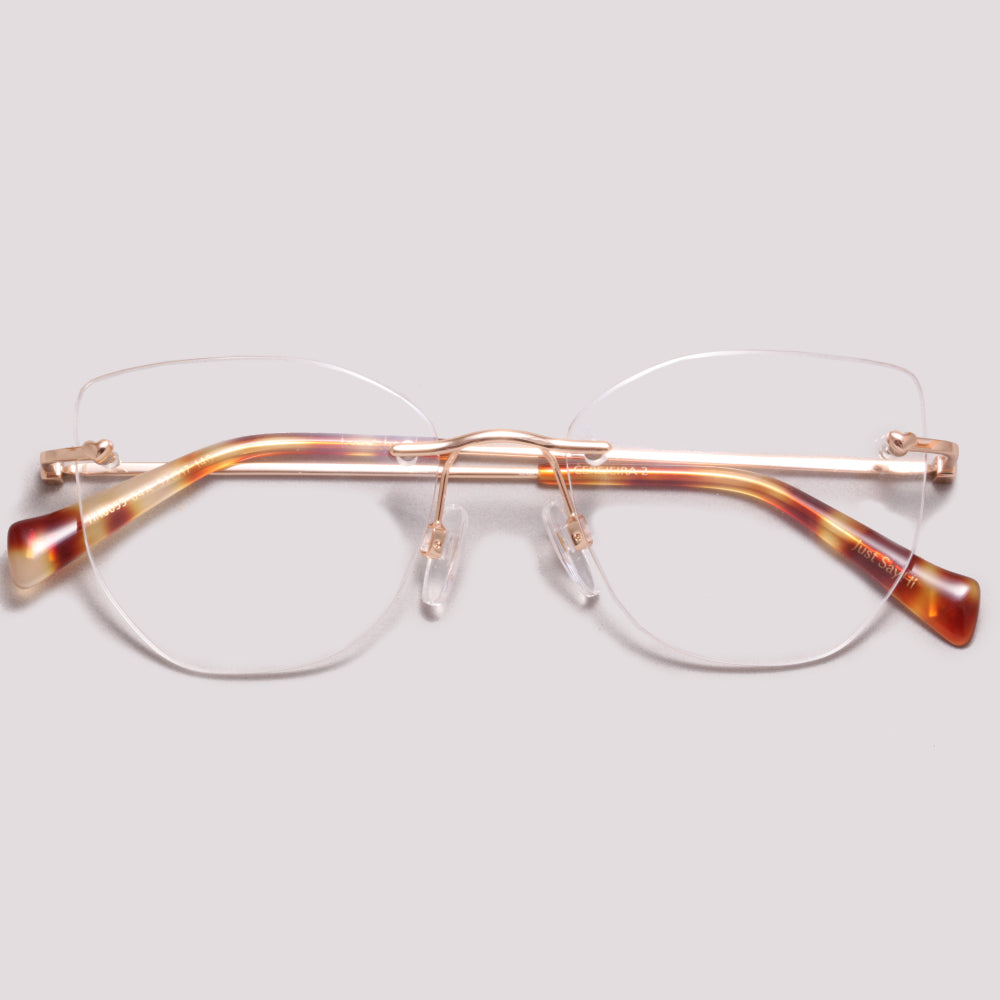 Hickmann Cerejeira 2 HI10055 04A Dourado - Grau - 52 mm