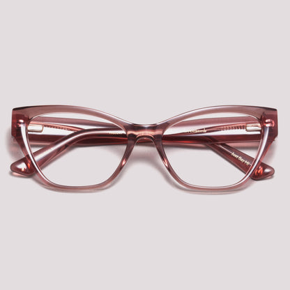 Hickmann Melissa 2 HI60047 K02 Marrom Translucido - Grau - 53 mm