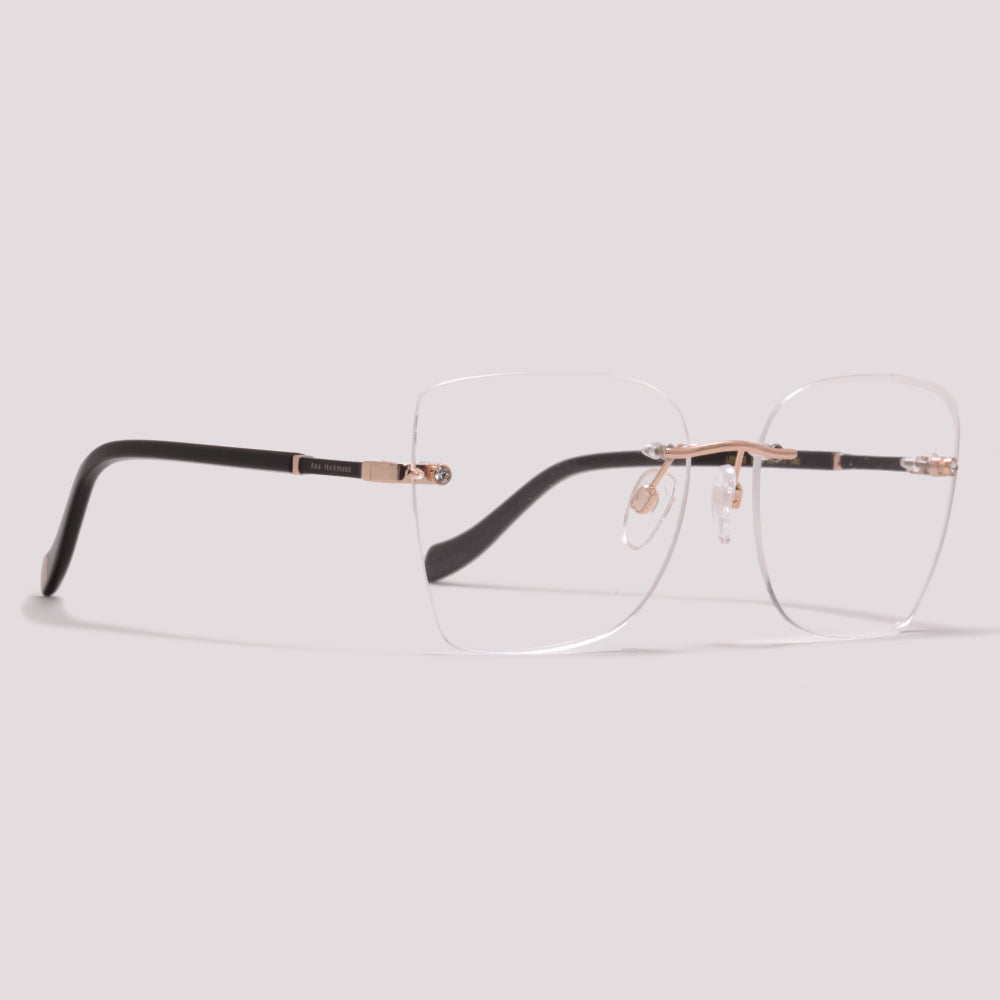 Ana Hickmann Lena 2 04A Dourado e Preto - Grau - 55 mm
