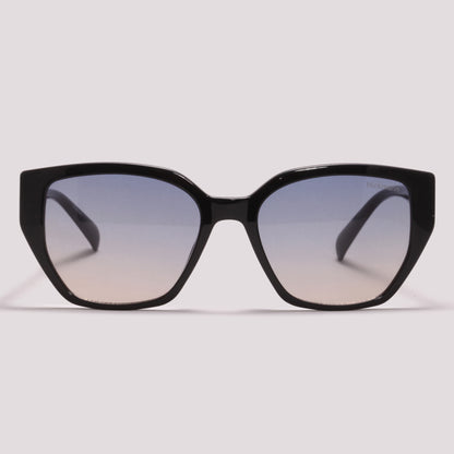 Hickmann Lirio 1 A01 Preto Brilho - Sol - 54 mm