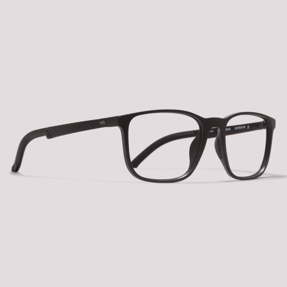 HB Polytech 3 0529 Matte Graphite/ Carbon Fiber - Grau - 57 mm