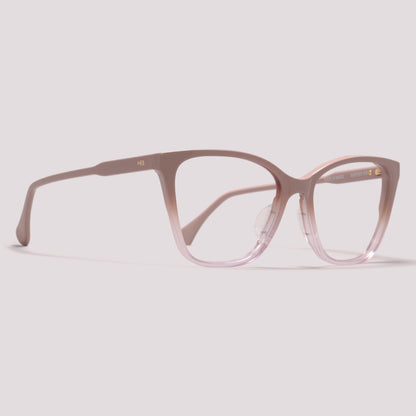 HB Switch 0549 Clip on Nude Fade Rose Polarizaded Brown - Grau - 56 mm