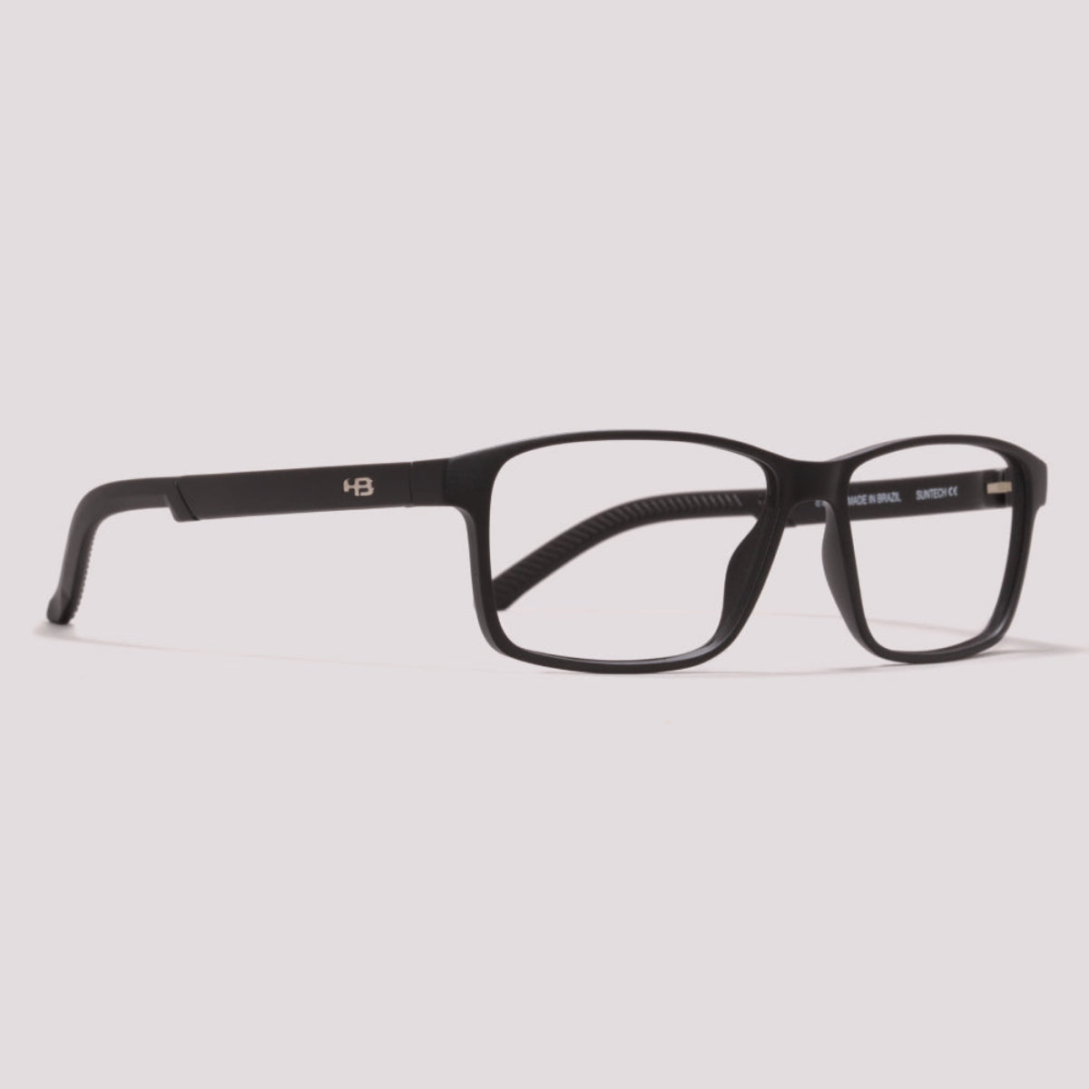 HB Switch 0538 Clip on Dobrável Matte Black Gray/ Night Drive - Grau - 55 mm