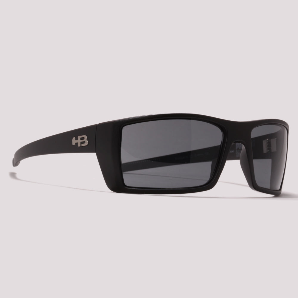 HB Padang Small Matte Black Gray - Sol - 60 mm