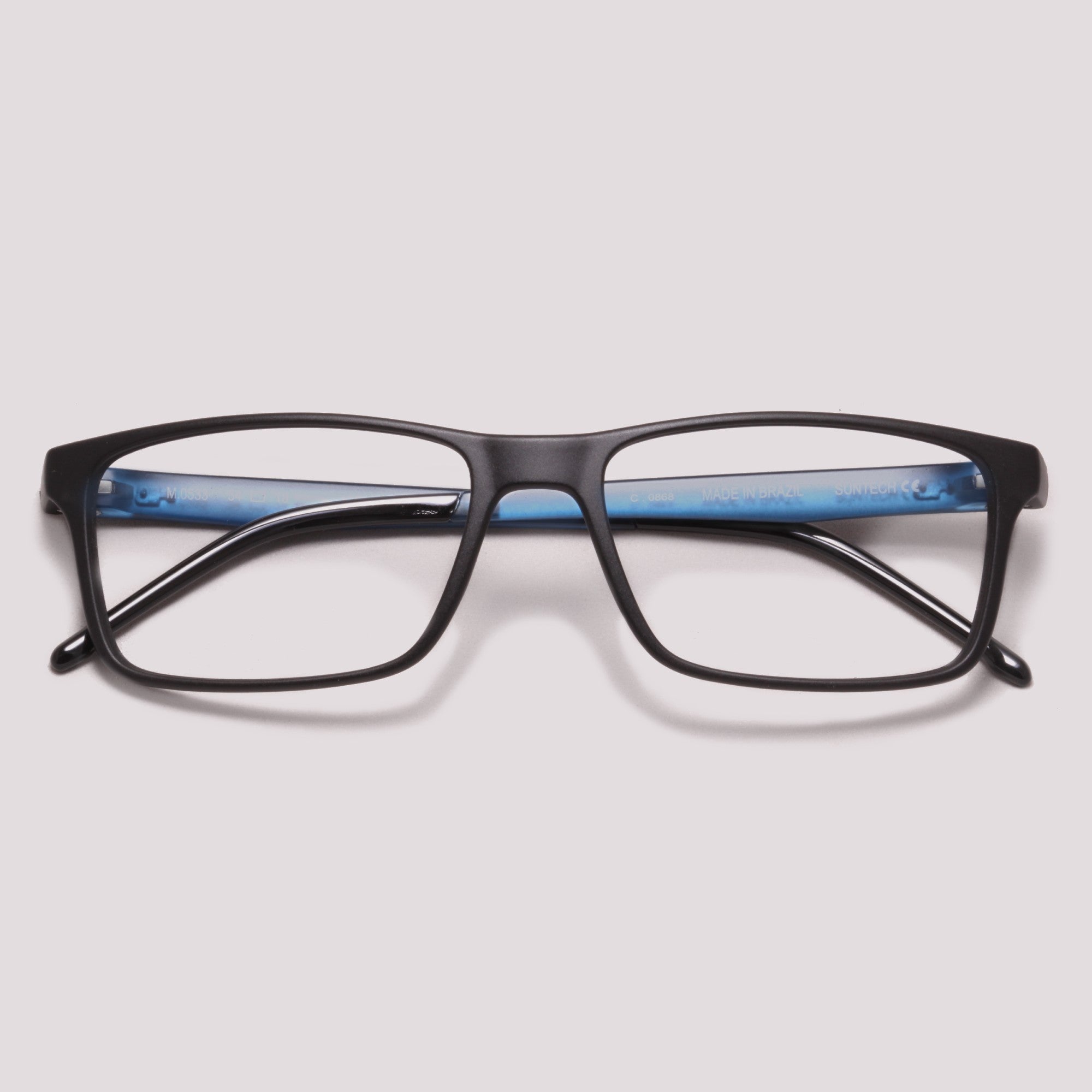 HB Polytech 0533 Matte Black/ Blue P Carbon Fiber - Grau - 54 mm