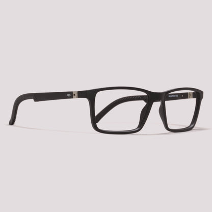 HB Switch 3 0531 Clip on Matte Black Polarized Gray - Grau - 55 mm