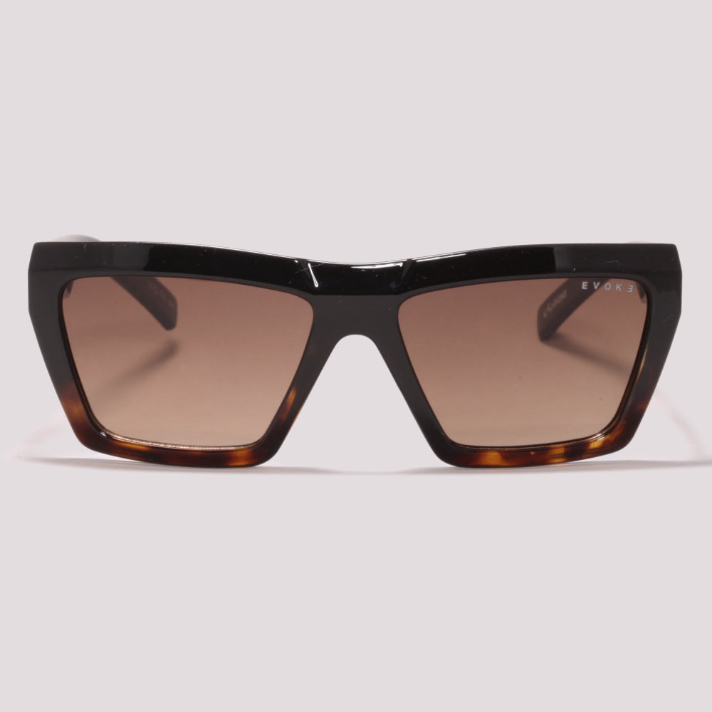 Evoke Outlaw Big A21 Black Shine Turtle Brown - Sol - 57 mm
