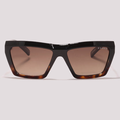 Evoke Outlaw Big A21 Black Shine Turtle Brown - Sol - 57 mm