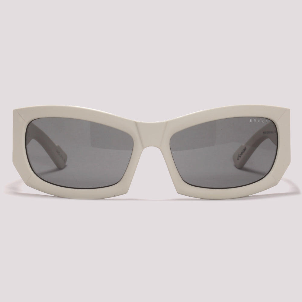 Evoke The Mask N11 Off White Fosco Preto -  Sol - 59 mm