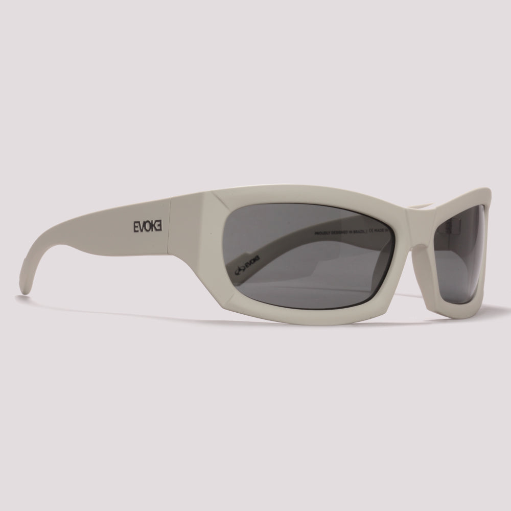 Evoke The Mask N11 Off White Fosco Preto -  Sol - 59 mm