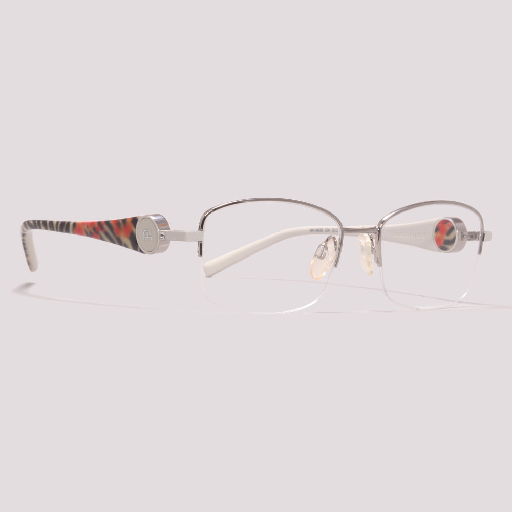 Ana Hickmann AH1463B 03A Prata Brilho e Mesclado - Grau - 52 mm