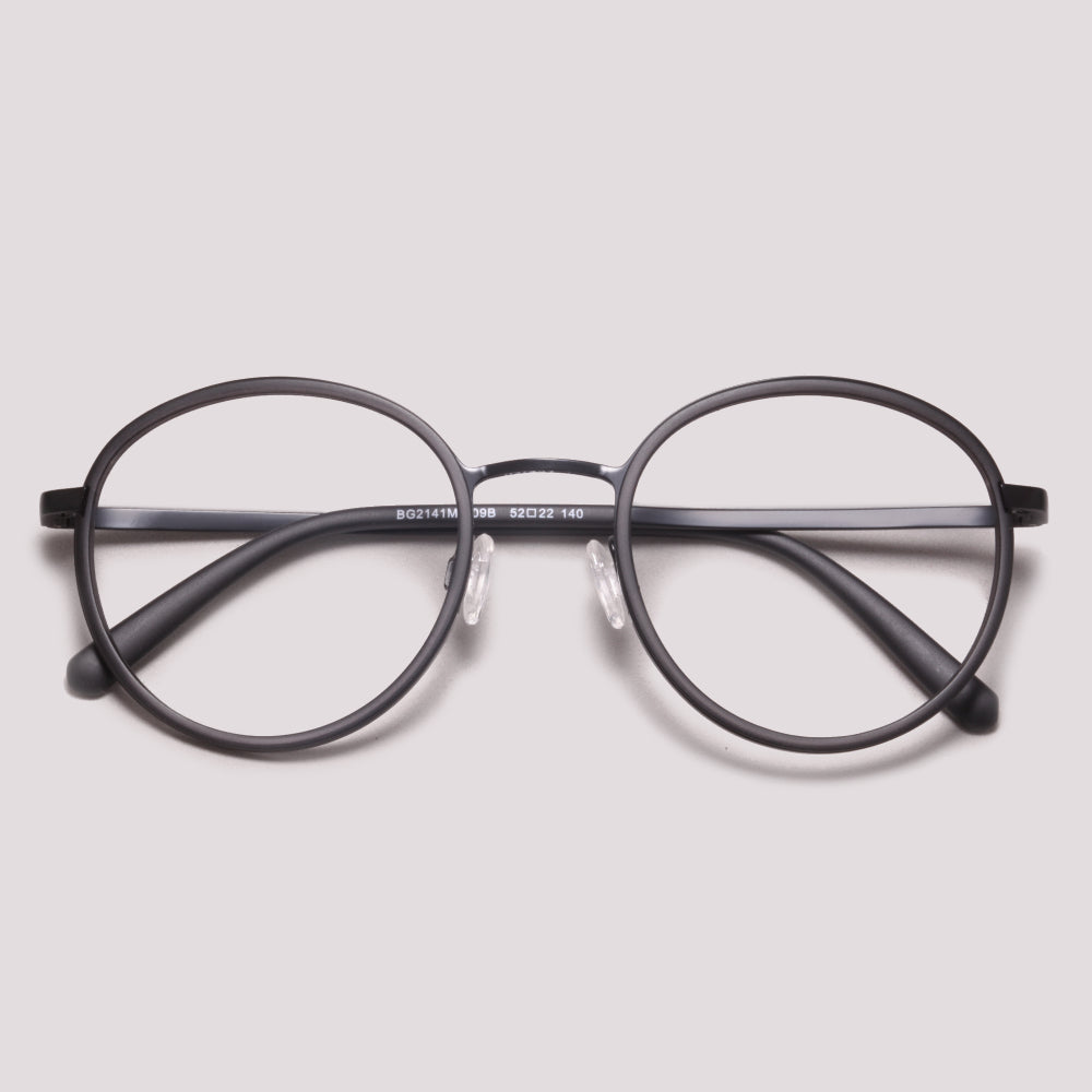 Bulget BG2141M 09B Preto Fosco - Grau - 52 mm