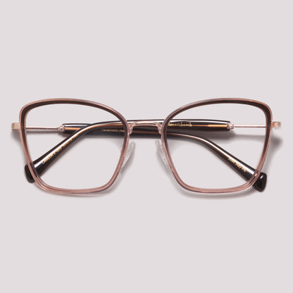 Hickmann Camelia 3 G03 Marrom Degradê - Grau - 53 mm