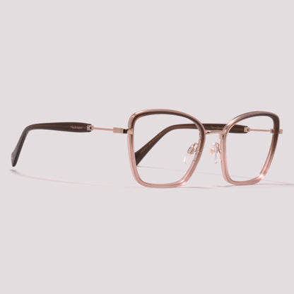 Hickmann Camelia 3 G03 Marrom Degradê - Grau - 53 mm