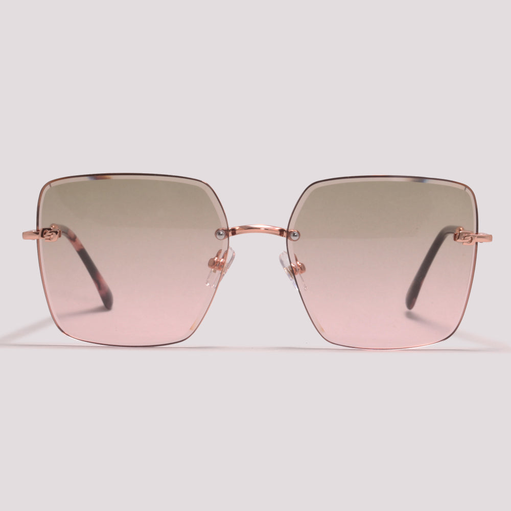 Colcci C0276 Rosê Brilho Verde e Rosa Degradê - Sol - 60 mm