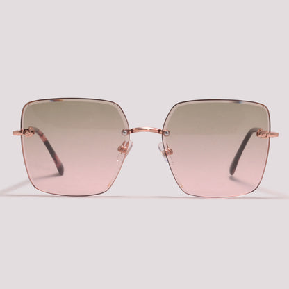 Colcci C0276 Rosê Brilho Verde e Rosa Degradê - Sol - 60 mm