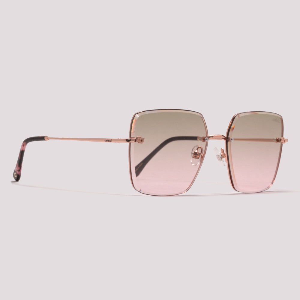 Colcci C0276 Rosê Brilho Verde e Rosa Degradê - Sol - 60 mm