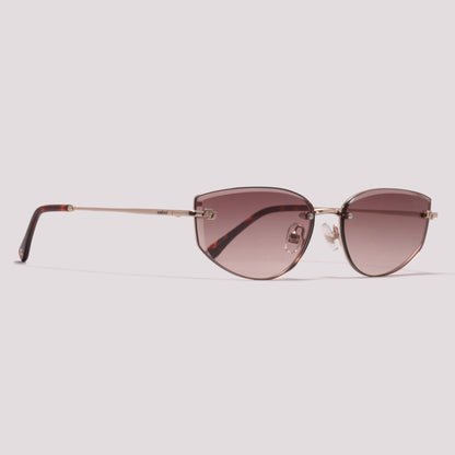 Colcci C0277 Dourado Brilho Marrom Degradê - Sol - 61 mm
