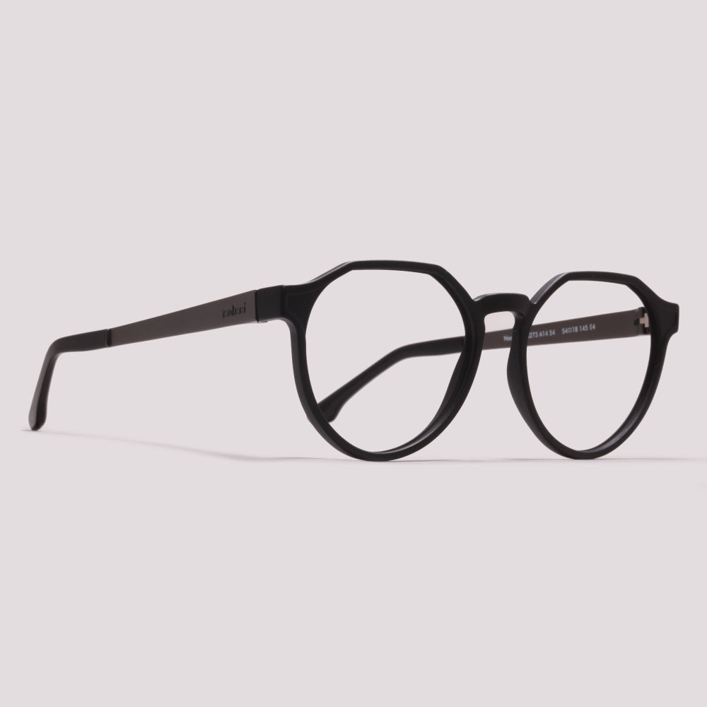 Colcci Noa RX Preto Fosco - Grau - 54 mm