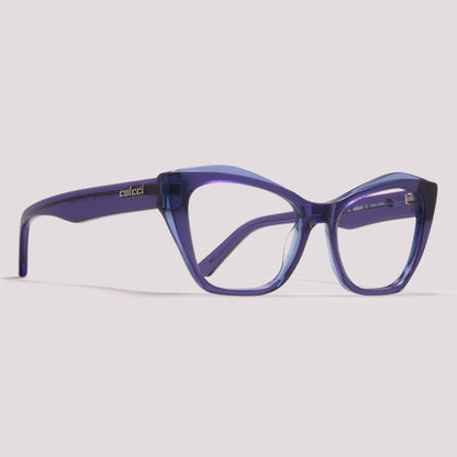 Colcci Luiza Y Azul Translúcido - Grau - 52 mm