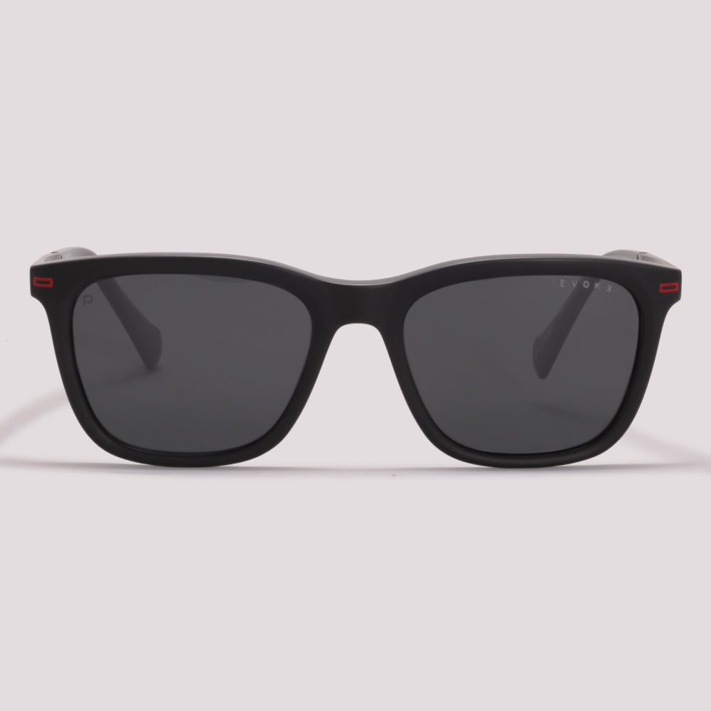 Evoke EVK RX77S A11P Preto Fosco Preto Polarizado - Sol - 53 mm