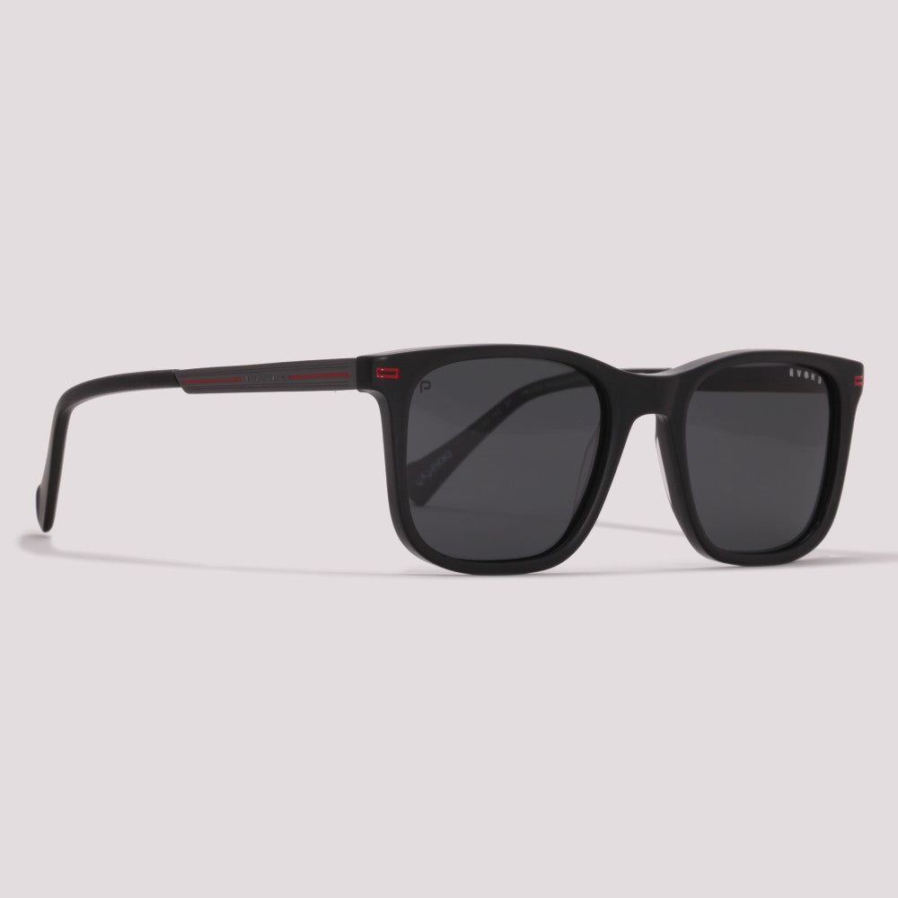 Evoke EVK RX78S A11P Preto Fosco Preto Polarizado - Sol - 51 mm