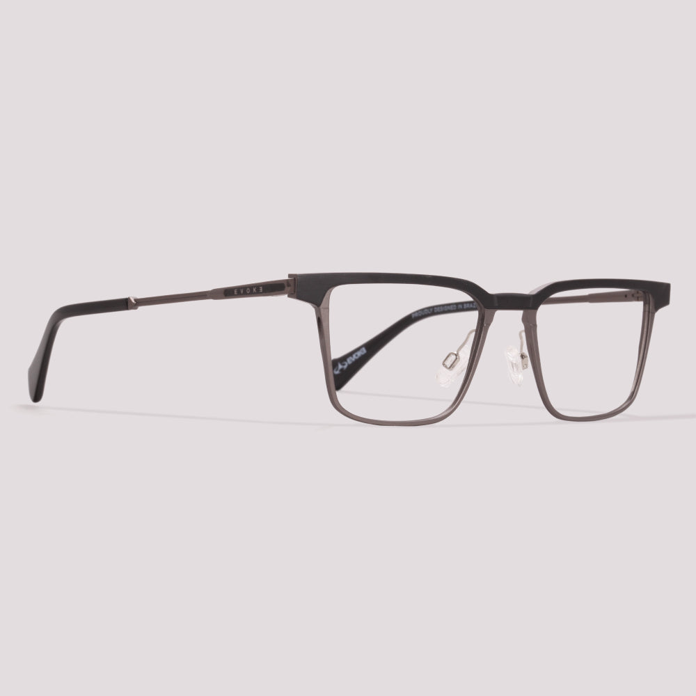 Evoke EVK RX83 A11 Preto e Cinza Fosco - Grau - 53 mm