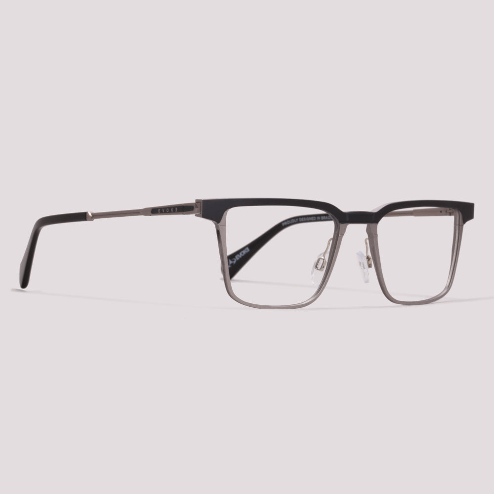 Evoke EVK RX83 D11 Azul e Prata Fosco - Grau - 53 mm