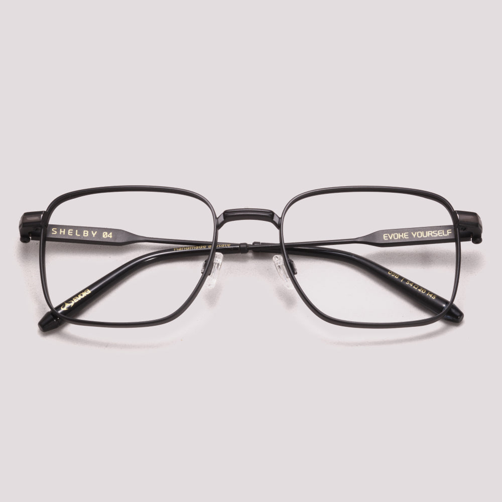 Evoke Shelby 04 09B Preto Fosco - Grau - 54 mm