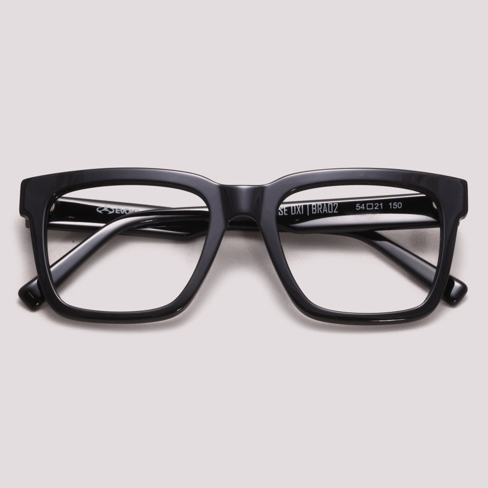 Evoke Uprise DX1 BRA02 Preto Brilho - Grau - 54 mm