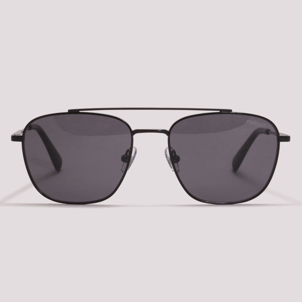 Colcci Vizo Preto Brilho Preto - Sol - 55 mm