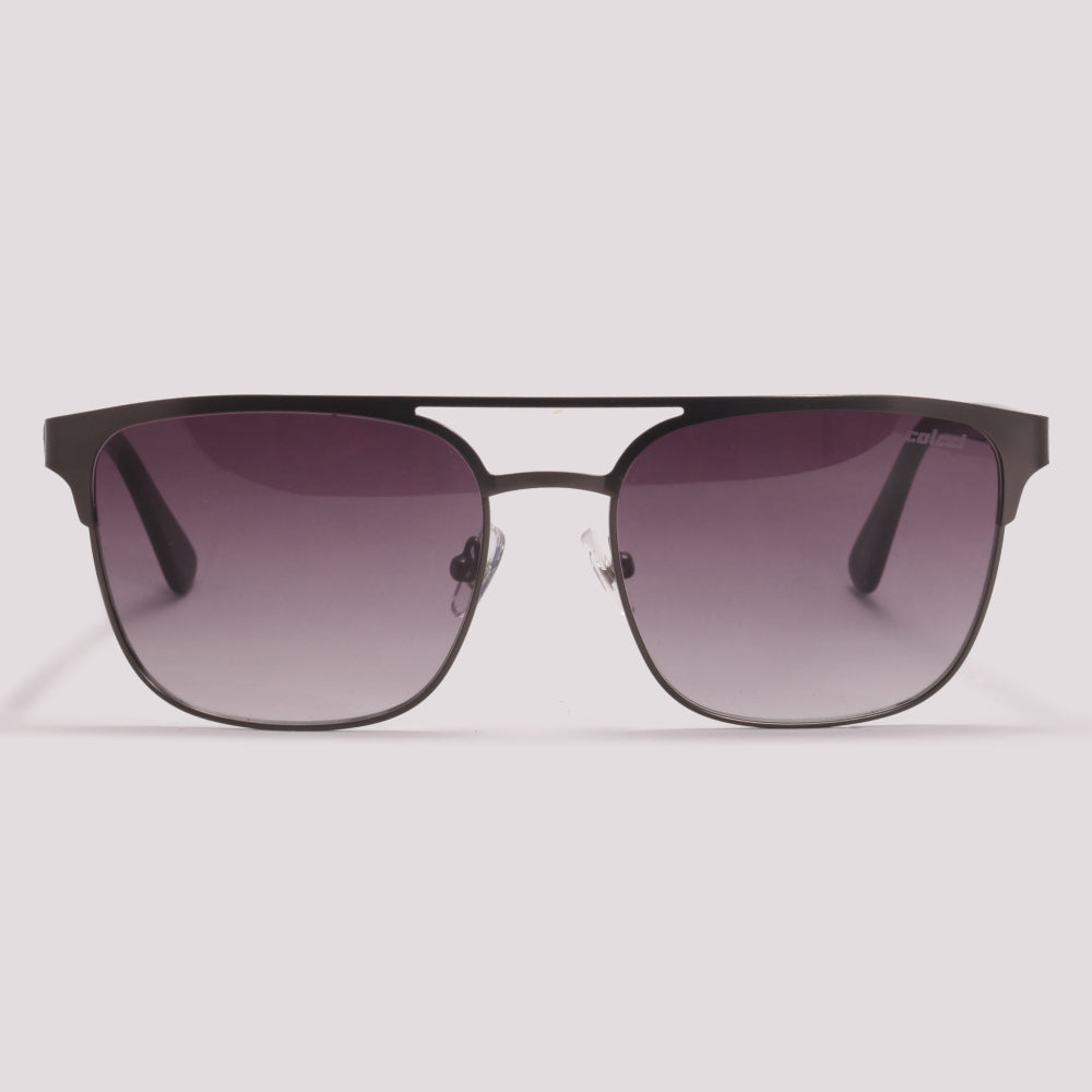 Colcci Wuputi Cinza Brilho Preto Degradê - Sol - 57 mm
