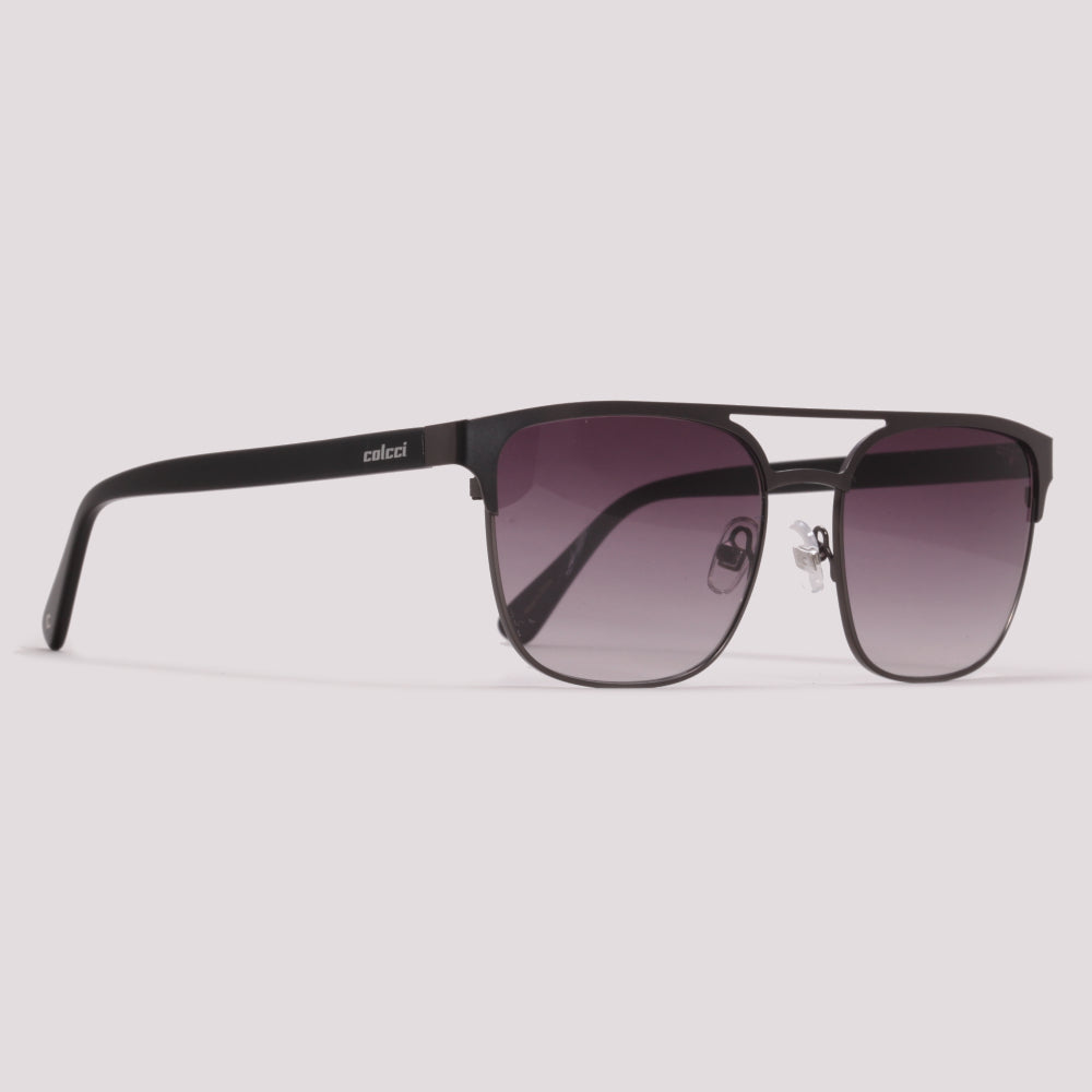 Colcci Wuputi Cinza Brilho Preto Degradê - Sol - 57 mm