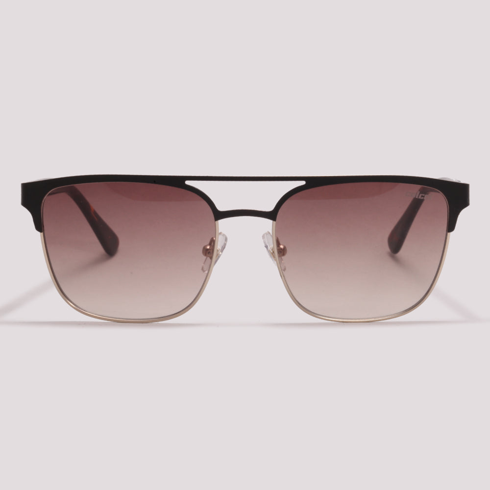 Colcci Wuputi Dourado Fosco Marrom Degradê - Sol - 57 mm