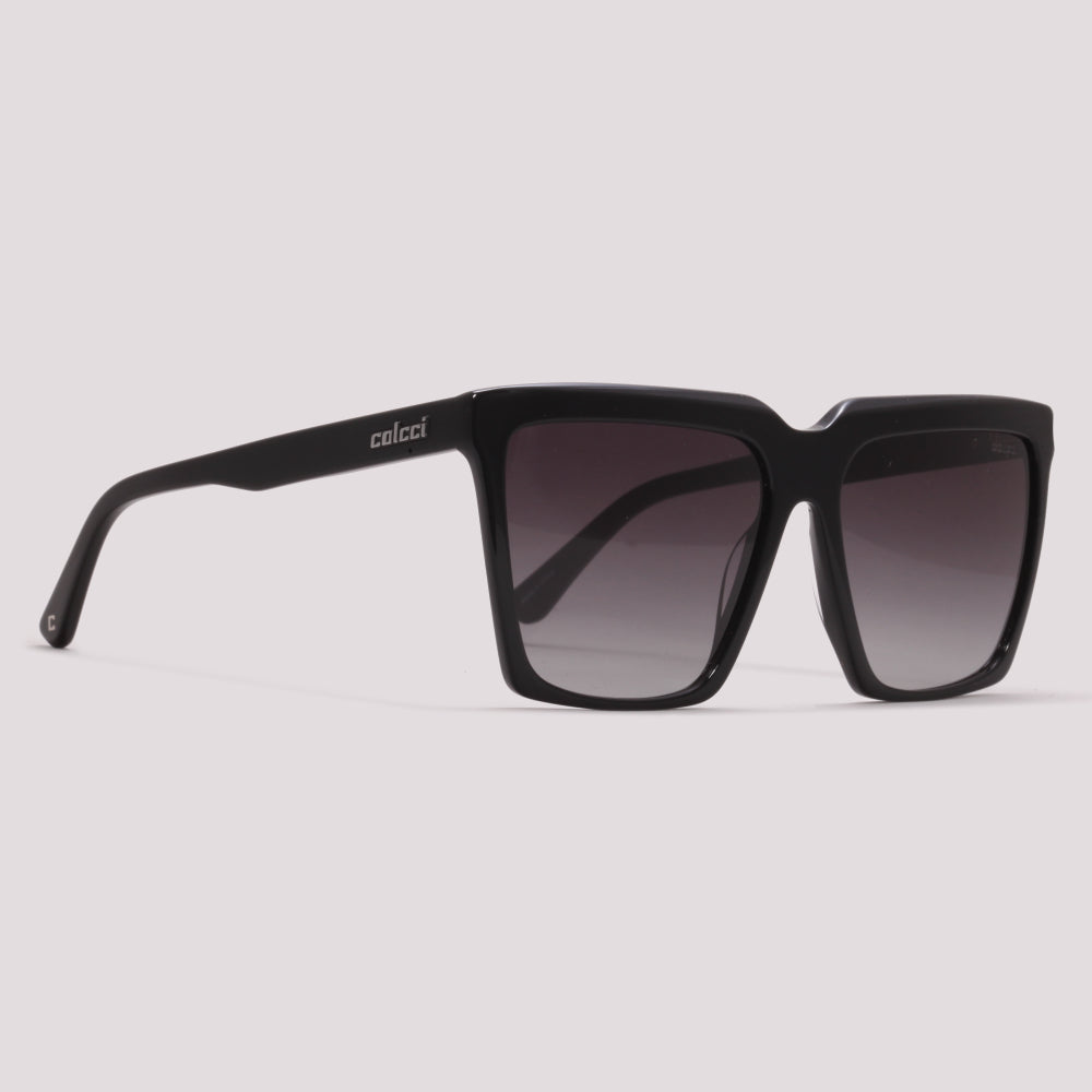 Colcci Tay Preto Brilho Preto Degradê - Sol - 57 mm