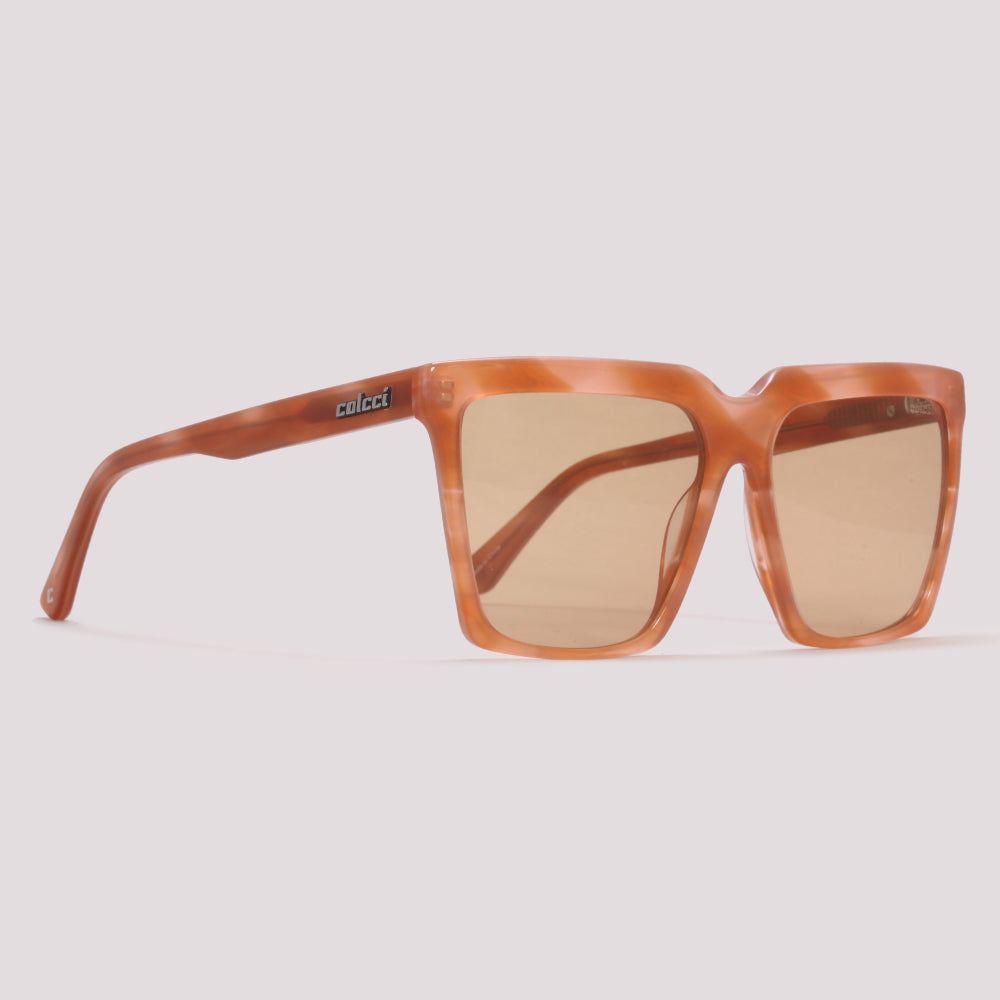 Colcci Tay Caramelo Mesclado Marrom - Sol - 57 mm