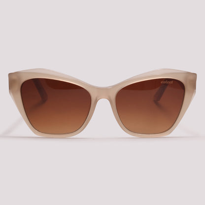 Colcci Luiza Sun Nude Brilho Marrom Degradê - Sol - 55 mm