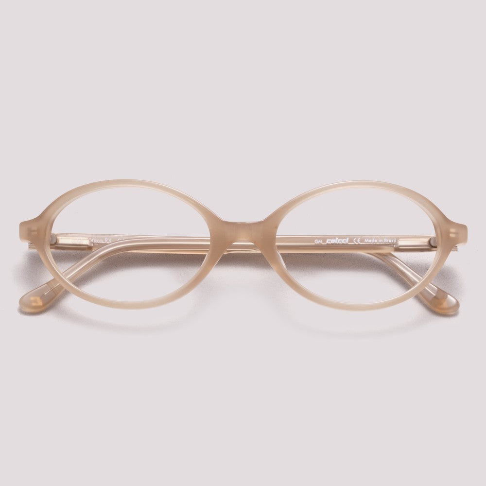 Colcci Vero RX Nude Brilho - Grau - 52 mm